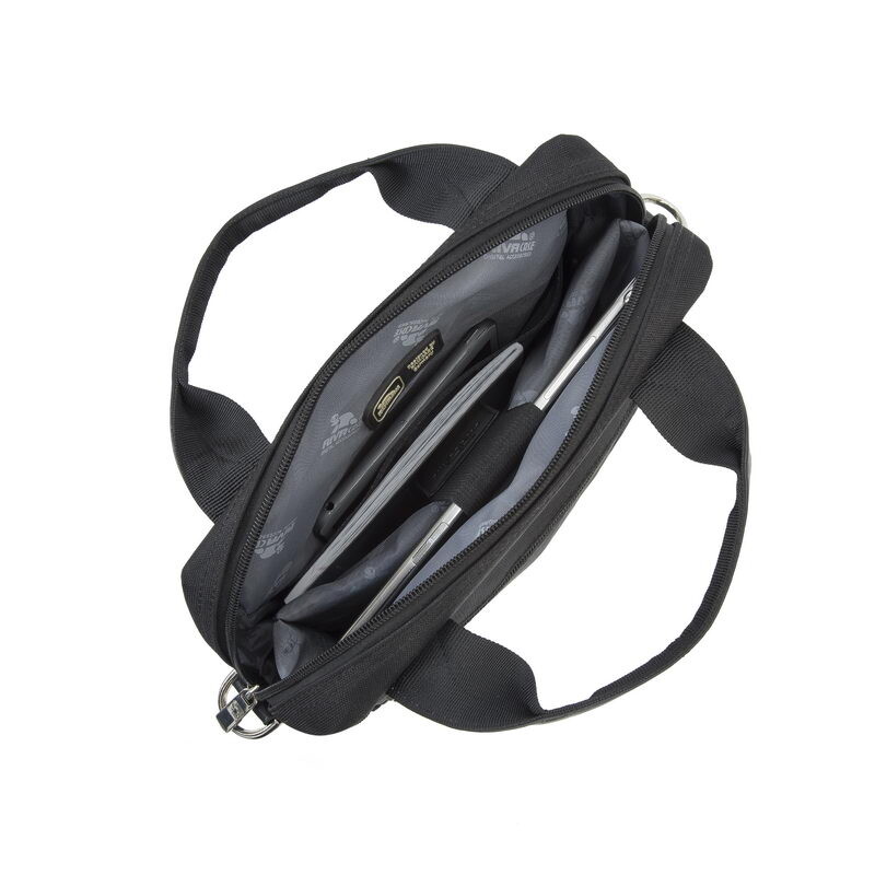 RivaCase 8370 black Laptop bag 12,1" Τσάντα μεταφοράς Netbook